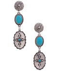 Oval Dangle Earring