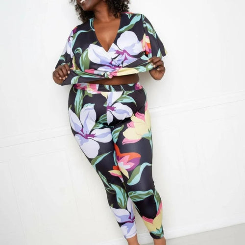 Flower Jogger & Top Set
