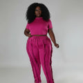 Crop Top Two-piece Set